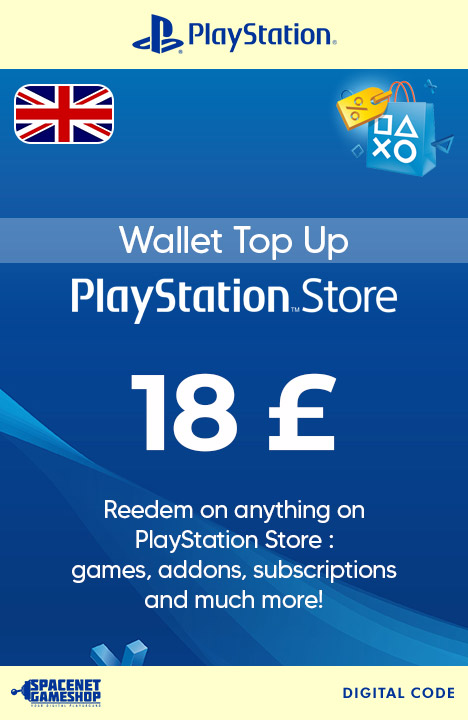 PSN Card £18 GBP [UK]